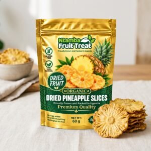 Ntamba Dried Pineapple Slices 60g
