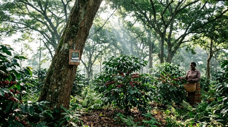 Agroforestry Microclimate Buffering: